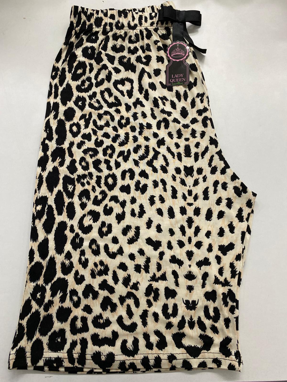 Lady Queen 6027 / Battal Beden Viskon Bermuda Pijama
