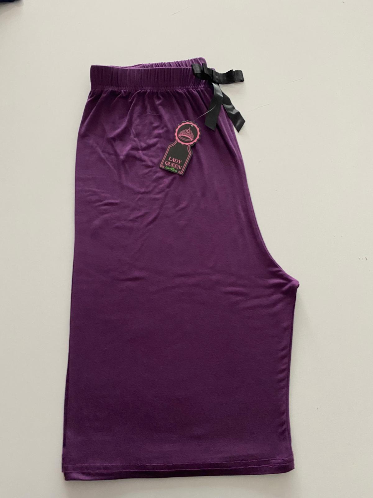 Lady Queen 6027 / Battal Beden Viskon Bermuda Pijama
