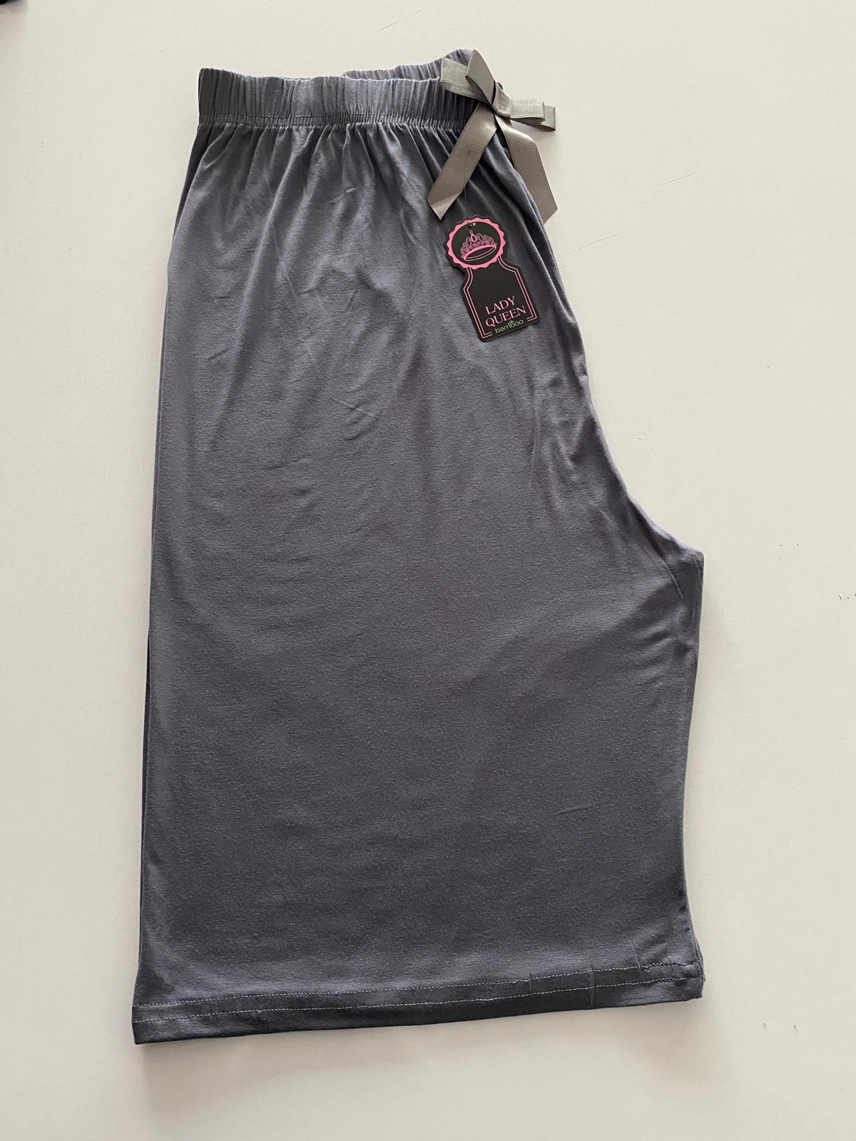 Lady Queen 6027 / Battal Beden Viskon Bermuda Pijama