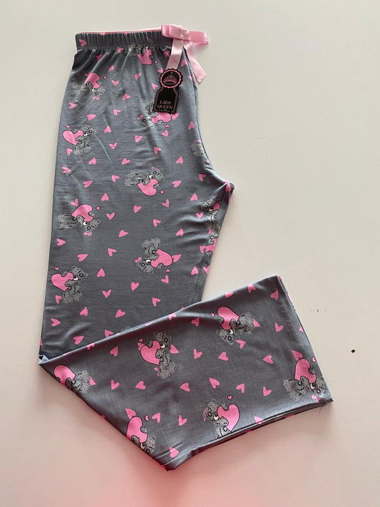 Lady Queen 6013 / Ring Viskon Havlu Bel Renkli Lastikli Pijama