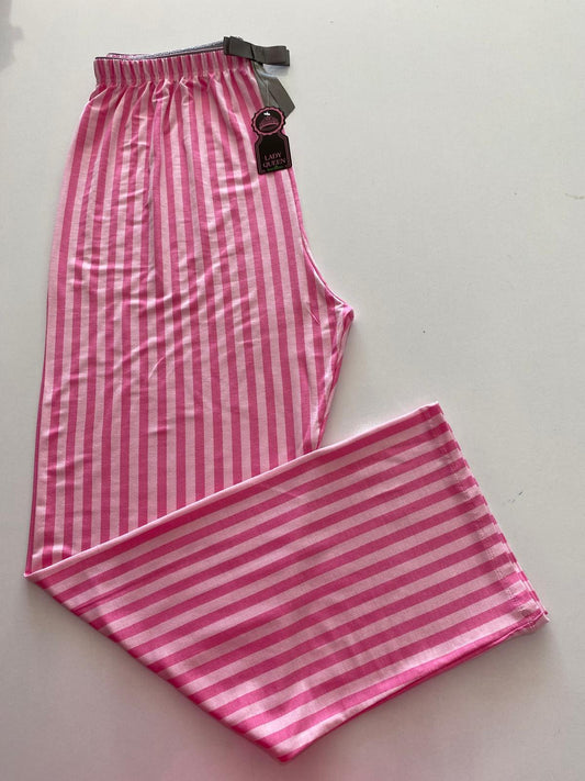 Lady Queen - 6020 - Çizgili -Likralı Ring Viskon Battal Alt