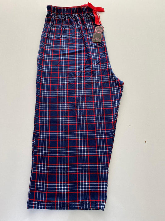 Lady Queen 6021 Likralı Ring Viskon Battal Kapri – Siyah Beyaz Kareli