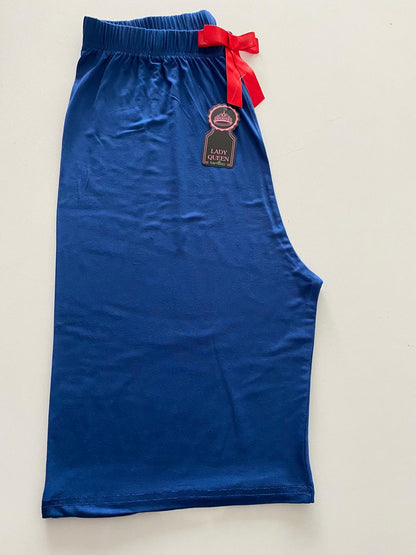 Lady Queen 6027 / Battal Beden Viskon Bermuda Pijama