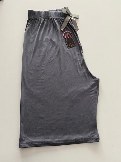 Lady Queen 6027 / Battal Beden Viskon Bermuda Pijama
